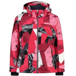 CMP - Ski-jack voor kinderen met afneembare capuchon, fuchsia-anemoon-glans, 152