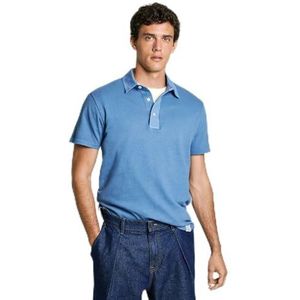 Pepe Jeans Heren Henry Ss, Polo, Blauw, XL, Blauw (Union Blue), XL