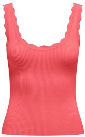 Jdy Nanna S/L Scallop Edge Top KNT Noos, dubarry, XXL