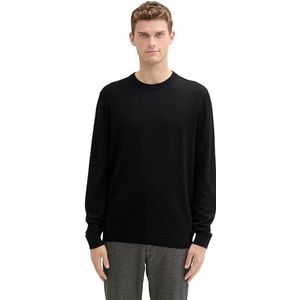 TOM TAILOR heren trui, 29999 - Black, 3XL