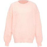 BLONDA - Trui - Lichtroze - Losse Pasvorm - Lange Mouw