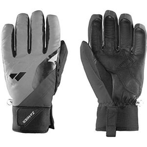 Zanier Unisex 30208-2091-7 Handschoenen voor volwassenen, zwart, zilver, 7