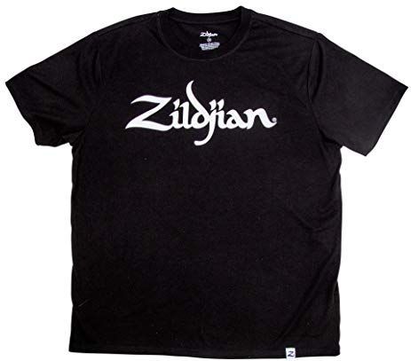 Avedis Zildjian Company Logo T-shirt, klassieke pasvorm, Zwart, L