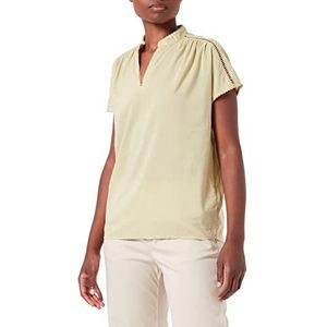 TOM TAILOR Dames Basic blouse 1031260, 28725 - Light Moderate Olive, 36