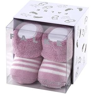 FALKE Uniseks-baby Sokken Erstlingsringel B SO Katoen Eenkleurig 1 Paar, Roze (Thulit 8663), 62-68