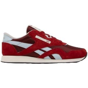 Reebok Heren nylon sneakers, Classic Burgundy/Flash RED/Glass Blue, 33 EU, Classic Burgundy Flash Red Glass Blue, 33 EU