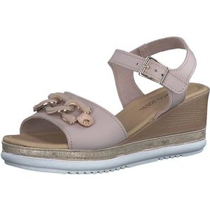 MARCO TOZZI Heeled Sandal by Guido Maria Kretschmer 2-28005-42 dames, Rose Nubuck, 41 EU