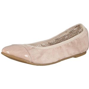 s.Oliver dames 22124 gesloten ballerina's, Roze Lt Rose 524, 37 EU