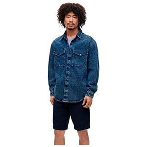 BOSS Noaro BC Jeansjas voor heren, plat, marineblauw 412, XL