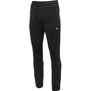 Hummel - Tapered Pants - Pantalon - Zwart - Viscose, Elastaan