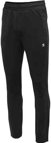 Hummel - Tapered Pants - Pantalon - Zwart - Viscose, Elastaan