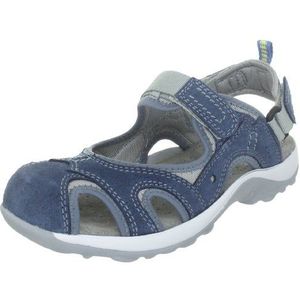 Manitu 820034 Dames Klassieke Sandalen, blauw 5, 40 EU