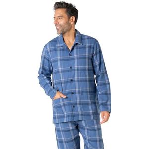 Eminence Pijama set voor heren, blauw/beige/wit, M