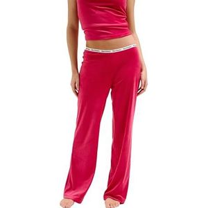 Juicy Couture Vicky Flare Pants Pyjama Onderdeel Broek Slaapbroek Pyjamabroek uit velours verschillende kleuren pyjamabroek, Raspberry Sorbet, S Dames, raspberry sorbet, S