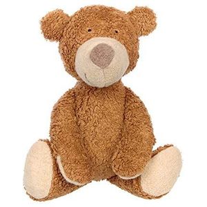 SIGIKID 39521 knuffeldier beer groen meisjes en jongens babyspeelgoed aanbevolen vanaf de geboorte bruin
