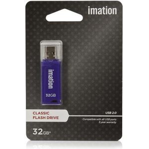 imation USB-stick 4 GB FlashDrive Classic/i25917 90 x 11 x 130 paars 16,