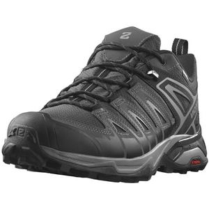 Salomon Heren X Ultra Pioneer CLIMASALOMON waterdichte wandelschoenen Trail Running, zwart Phantom Black, 46 EU