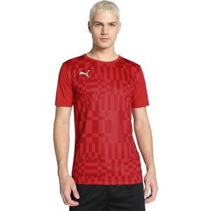 Puma - Individual Rise Graph - T-shirt - Rood - Korte Mouwen