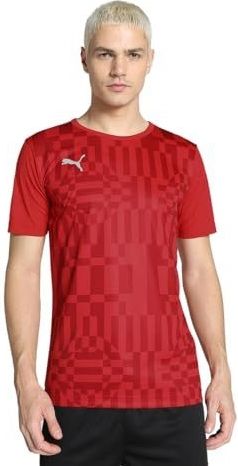 Puma - Individual Rise Graph - T-shirt - Rood - Korte Mouwen
