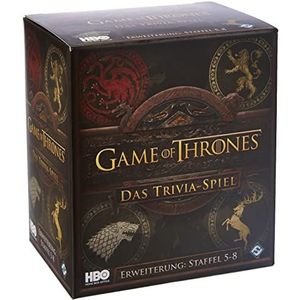 ASMODEE FFGD0171,Game of Thrones: Trivia-Spiel - Staffel 5-8