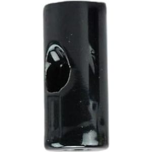 Plafondafvoer van wit porselein, 20 x 45 mm, F-Bright, ideaal voor elektrische en decoratieve installaties.