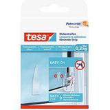 Tesa Zelfklevende strips voor transparant en glas 0,2 kg, wit
