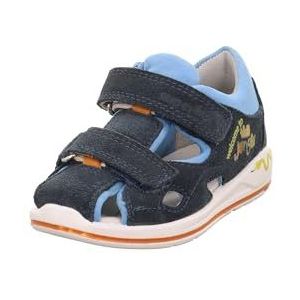 Superfit Boomerang sandalen voor jongens, blauw lichtblauw 8000, 21 EU