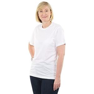Baker Ross FX901 verf-het-zelf T-shirts voor volwassenen (Small/Medium) - Pak van 2, Witte Katoenen T-Shirts om te Personaliseren