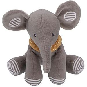 Sterntaler Eddy Babyknuffeldier, uniseks, kleine olifant, babyspeelgoed, grijs