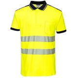 PW3 Hi-Vis Polo Shirt S/S, T180YBRL