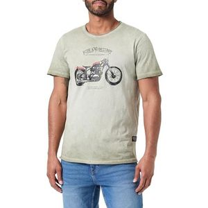 KEYLARGO Heren T-shirts MT Destroy Round, groen (1500), L