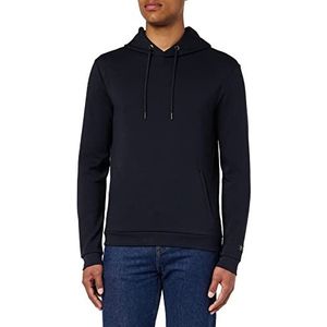 Mexx Sweatshirt met capuchon voor heren met logo, Donkerblauw, XL