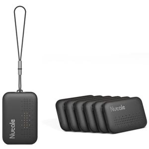 Nutale Mini Key Object Locator 6PCS Portefeuilles Key Finder Telefoon Zoeker Sleutelhanger Sleutelhanger Locator en Geluidstracker om Sleutels te vinden