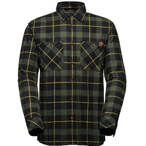 Alvra - Flanellen Overhemd - Lichtgewicht - Katoen-Kapok-Lyocell - Blauw