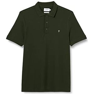 Farah Classic Heren Cove Polo Shirt, Rosin, Small, Rozenkrans, One size