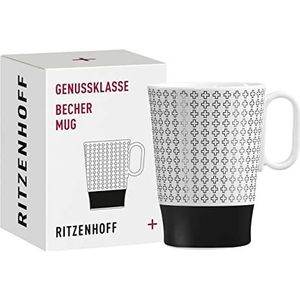 RITZENHOFF Genietsklasse koffiemok #6 van Christine Kordes, 335 ml, vaatwasmachinebestendig, in geschenkverpakking