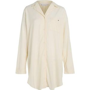 Tommy Hilfiger Dames Shirtdress Ivory S, Ivoor, S