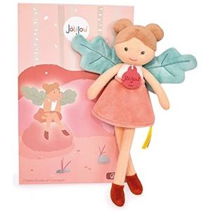 Jolijou – Les Fees de la Forest – poppen van stof – Gaia – groen – JJ6030