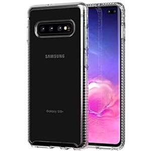 Tech 21 Beschermende Samsung Galaxy S10 Plus Case Ultra dunne achterkant met BulletShield Protection - Puur helder - Transparant