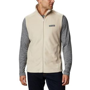 Columbia Men's Steens Mountain Full Zip Soft Fleece Vest, Ancient Fossil, Small