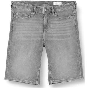 s.Oliver Big Size Heren Jeans Bermuda, Casby Relaxed Fit, Grijs, 42, grijs, 42