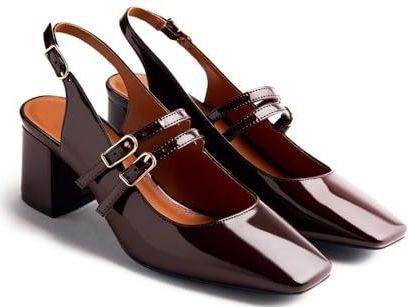 Gioseppo - Sodus - Mary-Jane Schoenen - Gewatteerde Binnenzool - Blokhak - 5.5 cm Hakhoogte