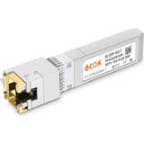 6COM - GIGA 10GBase-T SFP+ Ontvanger - Tot 30 Meter - Voor Cisco SFP-10G-TS - Ubiquiti - D-Link - Supermicro - Netgear - MikroTik S+RJ10