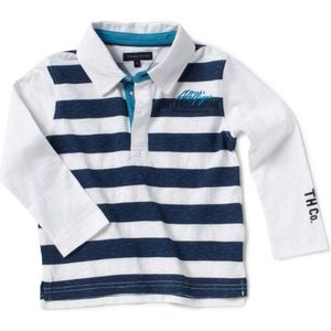 Tommy Hilfiger Jongens poloshirt - wit - 5 ans