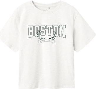 Name It - T-shirt - Cloud Dancer - Kinderen - Normale Pasvorm - Korte Mouwen