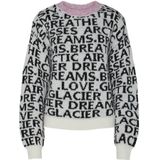 Pcjules - Gebreide Trui - Ronde Hals - Lange Mouwen - Soepelvallende Pasvorm