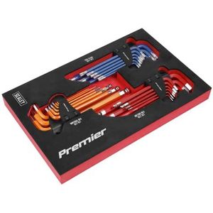 Sealey Premier Master inbussleutel Hex Set, 27st - AK7179