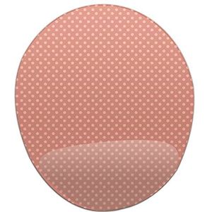 Bonamaison, Ergonomische muismat met polssteun, digitaal bedrukte muismat tegen schede problemen, antislip onderkant, voor kantoor en thuis, afmetingen: 20 x 23 cm