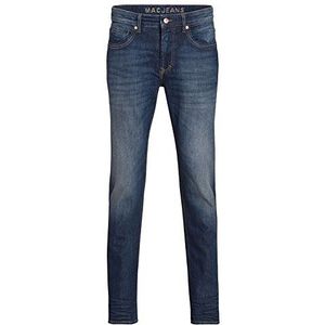 MAC Jeans Arne Pipe Slubby Denim Straight Jeans voor heren, blauw (dark H688), 30W x 32L