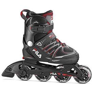FILA SKATES 010620140 X-ONE inline skates BOYS BLACK/RED maat XL 38-41